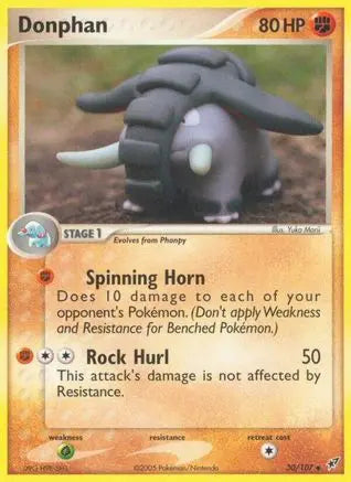 Donphan (30/107) [EX: Deoxys] Pokémon