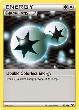 Double Colorless Energy (92/99) [Black & White: Next Destinies] Pokémon