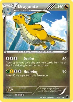 Dragonite (83/116) [Black & White: Plasma Freeze] Pokémon