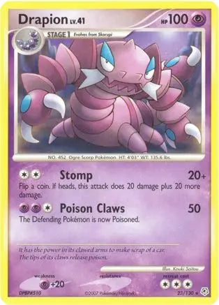 Drapion (23/130) [Diamond & Pearl: Base Set] Pokémon