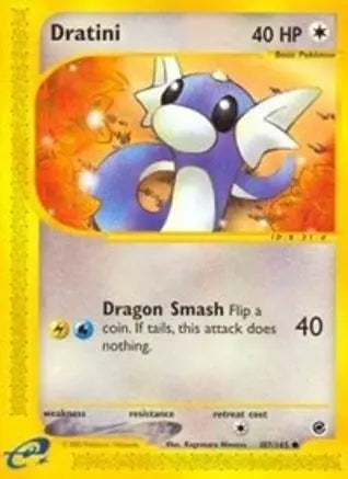 Dratini (107/165) [Expedition: Base Set] Pokémon
