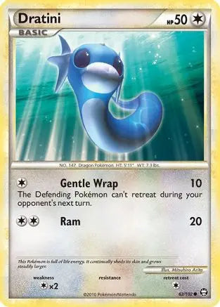 Dratini (62/102) [HeartGold & SoulSilver: Triumphant] Pokémon