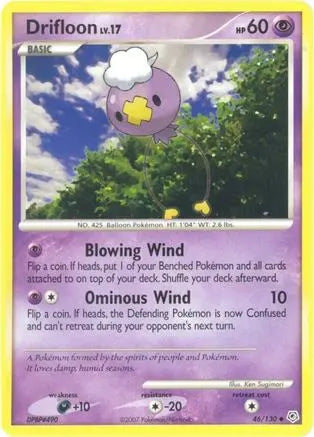 Drifloon (46/130) [Diamond & Pearl: Base Set] Pokémon