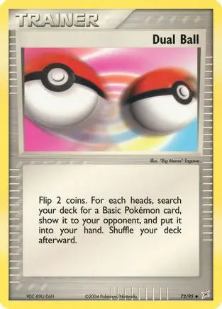 Dual Ball (72/95) [EX: Team Magma vs Team Aqua] Pokémon