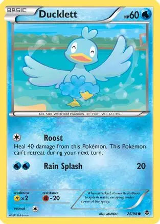Ducklett (26/98) [Black & White: Emerging Powers] Pokémon