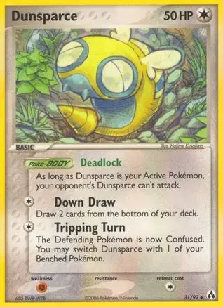 Dunsparce (31/92) (Stamped) [EX: Legend Maker] Pokémon
