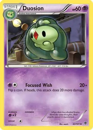 Duosion (43/101) [Black & White: Plasma Blast] Pokémon