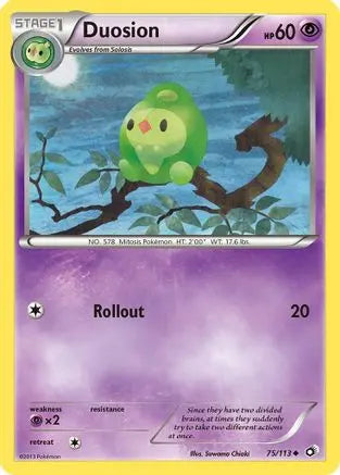 Duosion (75/113) [Black & White: Legendary Treasures] Pokémon
