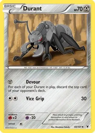 Durant (83/101) [Black & White: Noble Victories] Pokémon
