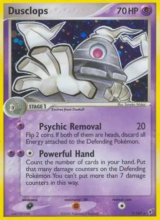 Dusclops (7/107) [EX: Deoxys] Pokémon