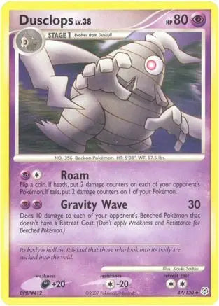 Dusclops (47/130) [Diamond & Pearl: Base Set] Pokémon