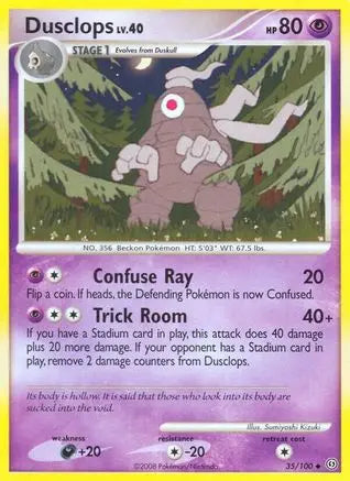 Dusclops (35/100) [Diamond & Pearl: Stormfront] Pokémon