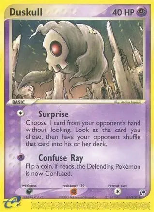 Duskull (61/100) [EX: Sandstorm] Pokémon
