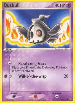 Duskull (58/107) [EX: Deoxys] Pokémon