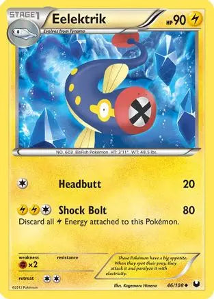 Eelektrik (46/108) [Black & White: Dark Explorers] Pokémon