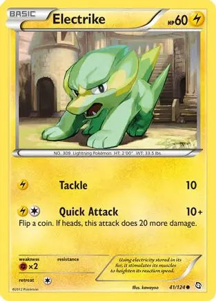 Electrike (41/124) [Black & White: Dragons Exalted] Pokémon