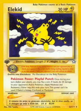 Elekid (22/111) [Neo Genesis 1st Edition] Pokémon