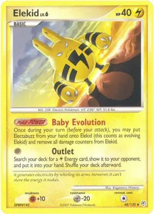 Elekid (48/130) [Diamond & Pearl: Base Set] Pokémon