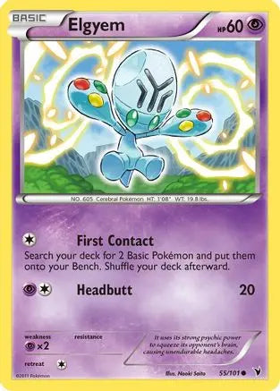 Elgyem (55/101) [Black & White: Noble Victories] Pokémon