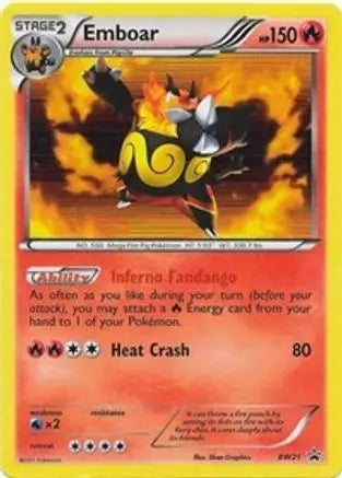 Emboar (BW21) [Black & White: Black Star Promos] Pokémon