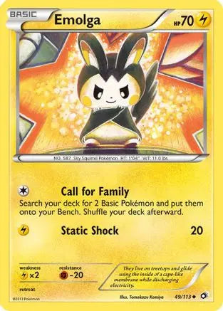 Emolga (49/113) [Black & White: Legendary Treasures] Pokémon