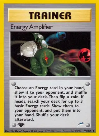 Energy Amplifier (98/105) [Neo Destiny 1st Edition] Pokémon