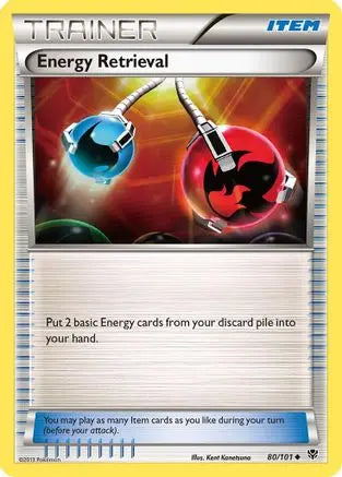 Energy Retrieval (80/101) [Black & White: Plasma Blast] Pokémon