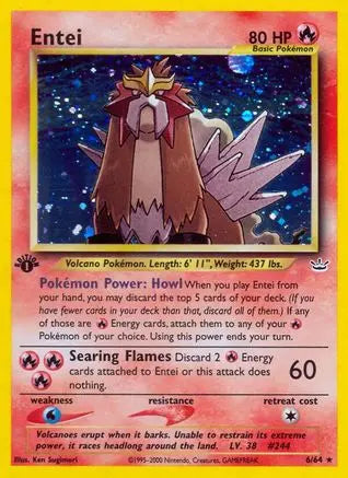 Entei (6/64) [Neo Revelation Unlimited] Pokémon