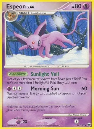 Espeon (18/100) [Diamond & Pearl: Majestic Dawn] Pokémon