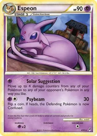 Espeon (4/95) [HeartGold & SoulSilver: Call of Legends] Pokémon