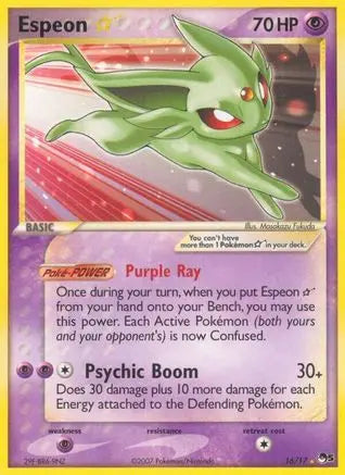 Espeon Star (16/17) [POP Series 5] Pokémon