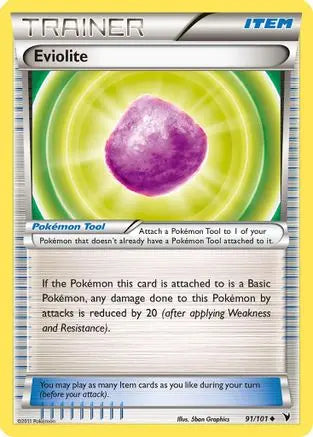 Eviolite (91/101) [Black & White: Noble Victories] Pokémon