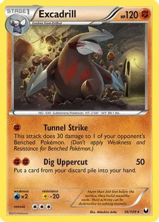 Excadrill (56/108) [Black & White: Dark Explorers] Pokémon