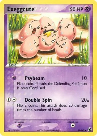 Exeggcute (33/112) [EX: FireRed & LeafGreen] Pokémon