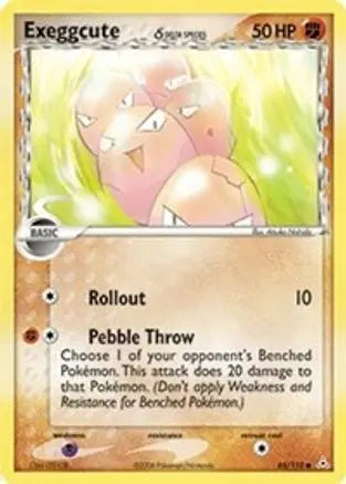 Exeggcute (65/110) (Delta Species) [EX: Holon Phantoms] Pokémon