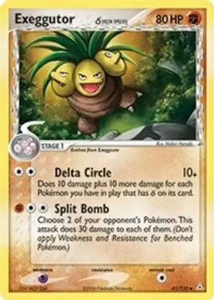 Exeggutor (41/110) (Delta Species) [EX: Holon Phantoms] Pokémon