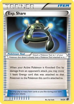 Exp. Share (18/20) [Black & White: Dragon Vault] Pokémon