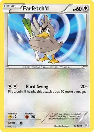 Farfetch'd (107/149) [Black & White: Boundaries Crossed] Pokémon