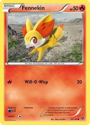 Fennekin (24/146) [XY: Base Set] Pokémon
