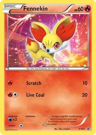 Fennekin (XY02) [XY: Black Star Promos] Pokémon