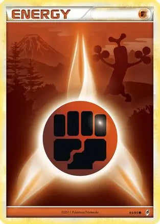 Fighting Energy (93/95) [HeartGold & SoulSilver: Call of Legends] Pokémon