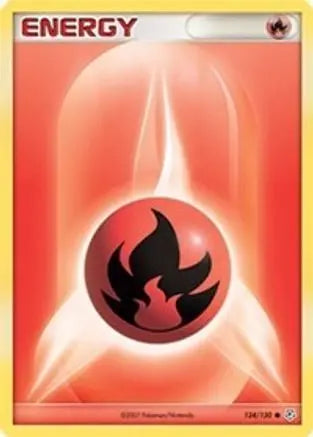 Fire Energy (124/130) [Diamond & Pearl: Base Set] Pokémon