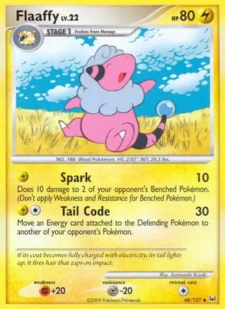 Flaaffy (48/127) [Platinum: Base Set] Pokémon