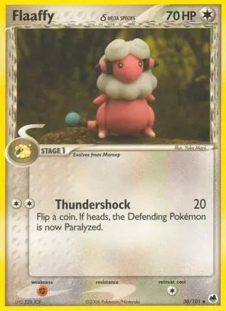 Flaaffy (30/101) (Delta Species) (Stamped) [EX: Dragon Frontiers] Pokémon