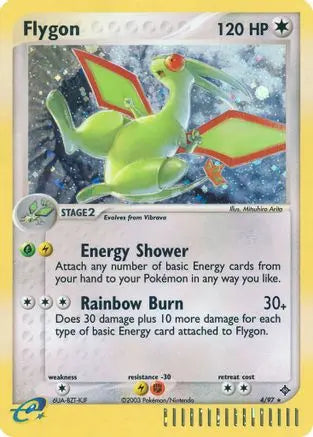 Flygon (4/97) [EX: Dragon] Pokémon