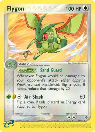Flygon (15/97) [EX: Dragon] Pokémon