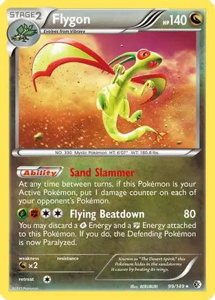 Flygon (99/149) [Black & White: Boundaries Crossed] Pokémon