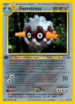 Forretress (2/75) [Neo Discovery Unlimited] Pokémon