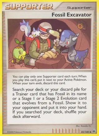 Fossil Excavator (82/100) [Diamond & Pearl: Majestic Dawn] Pokémon
