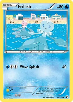 Frillish (44/149) [Black & White: Boundaries Crossed] Pokémon